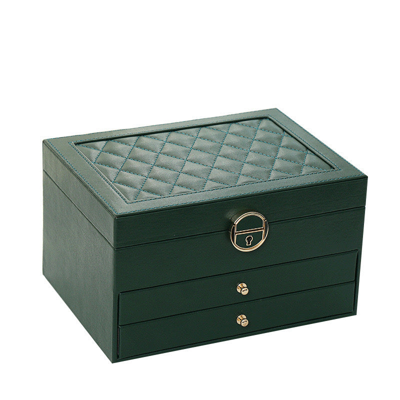 Multi-tiered drawer jewelry box