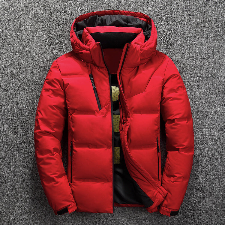 Mens Winter Hooded Jacket