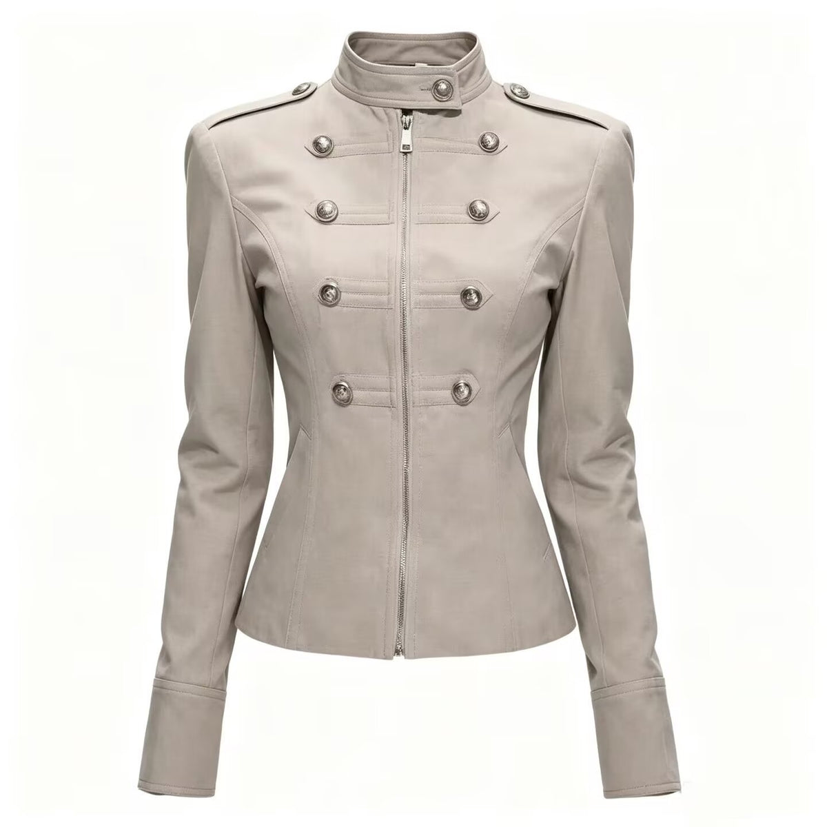 Shaping and slimming waist jacket coat