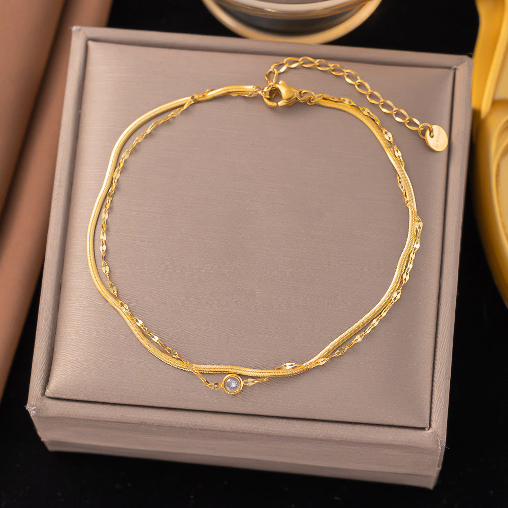 Titanium steel bracelet/Anklets