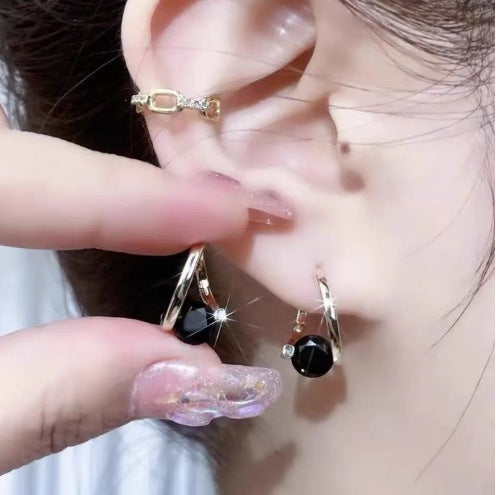 Arcadia Geo Zircon Earrings