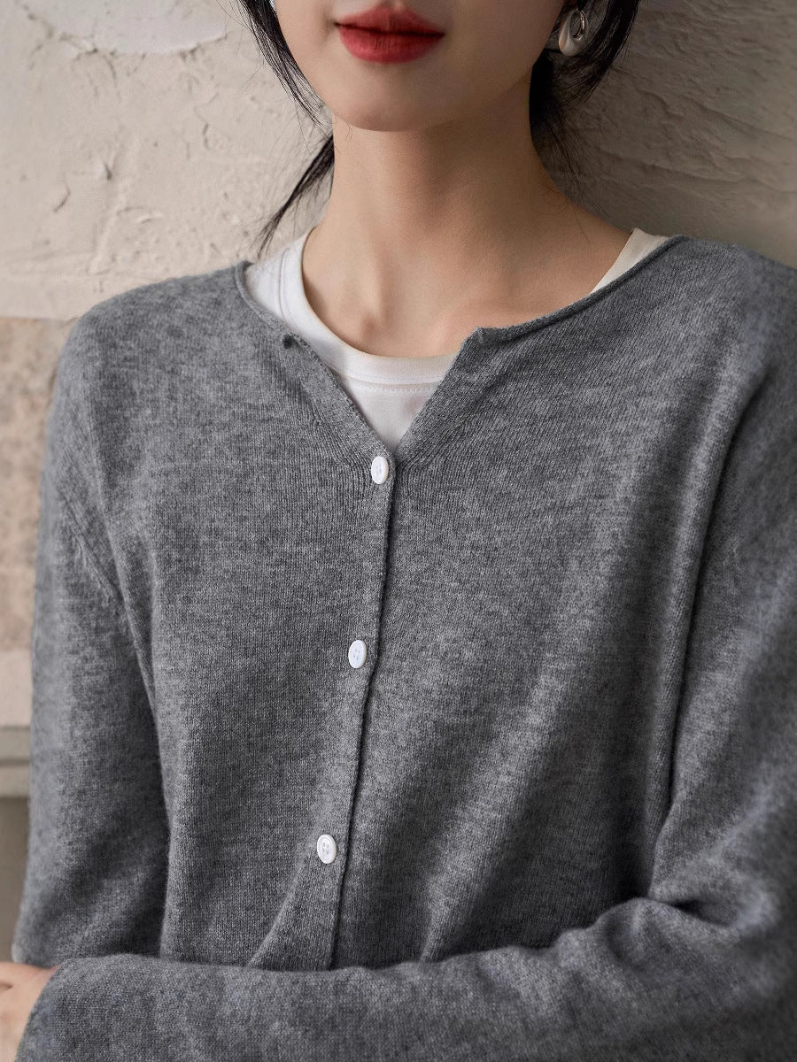 Knit cardigan
