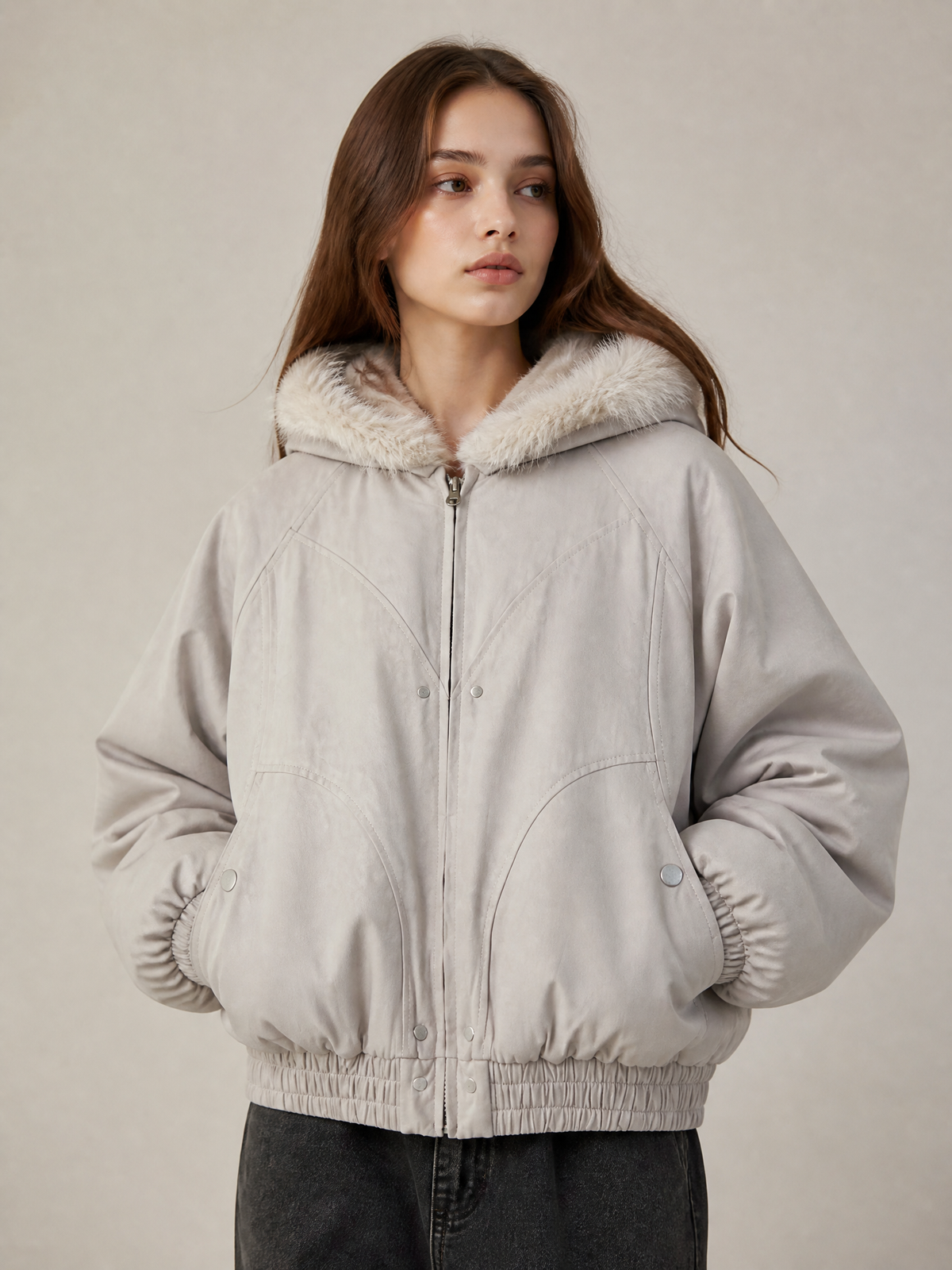 Frostline Cotton Padded Hooded Jacket