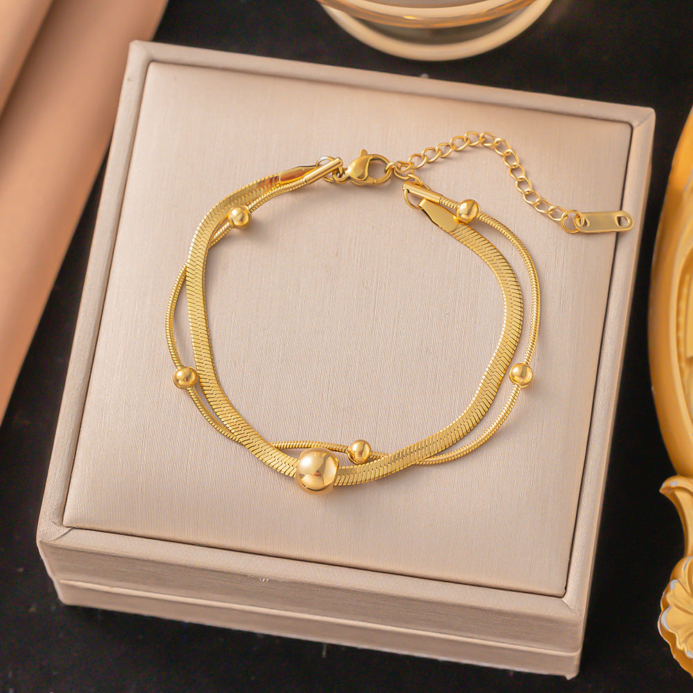 Titanium steel bracelet/Anklets