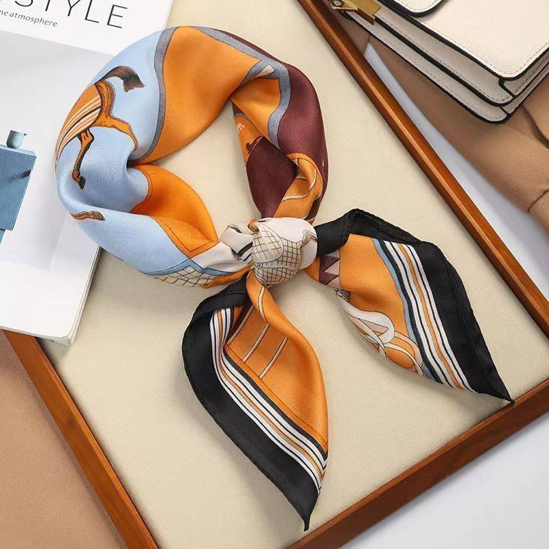 Simulated silk mulberry silk scarf