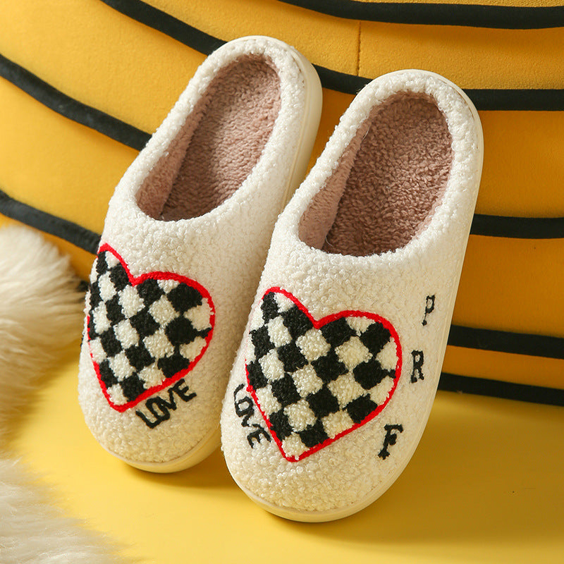 CuddleHeart Plush Slippers