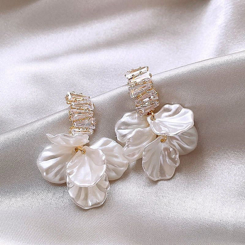 Sparkling Crystal Bell Earrings