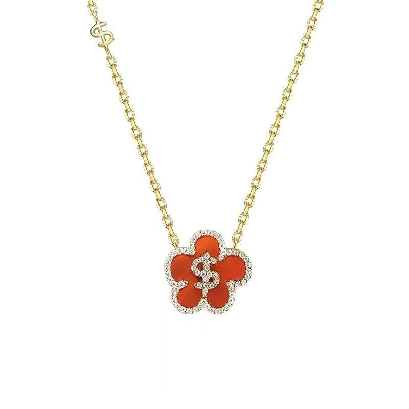 White Copper Butterfly Dream Necklace