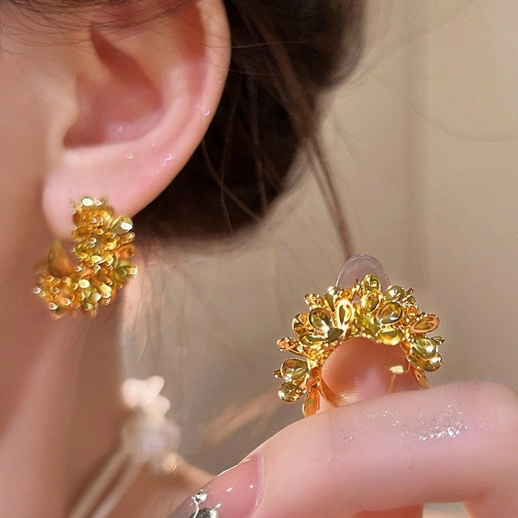 Linea Geometric Metal Earrings