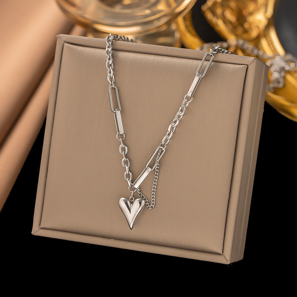 Titanium steel necklace