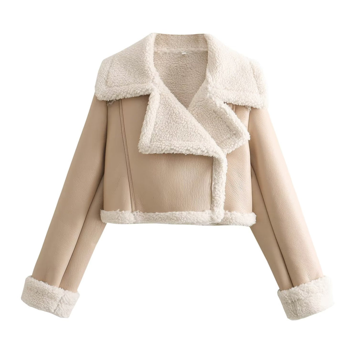 Women's Short Sexy Motorcycle Jacket