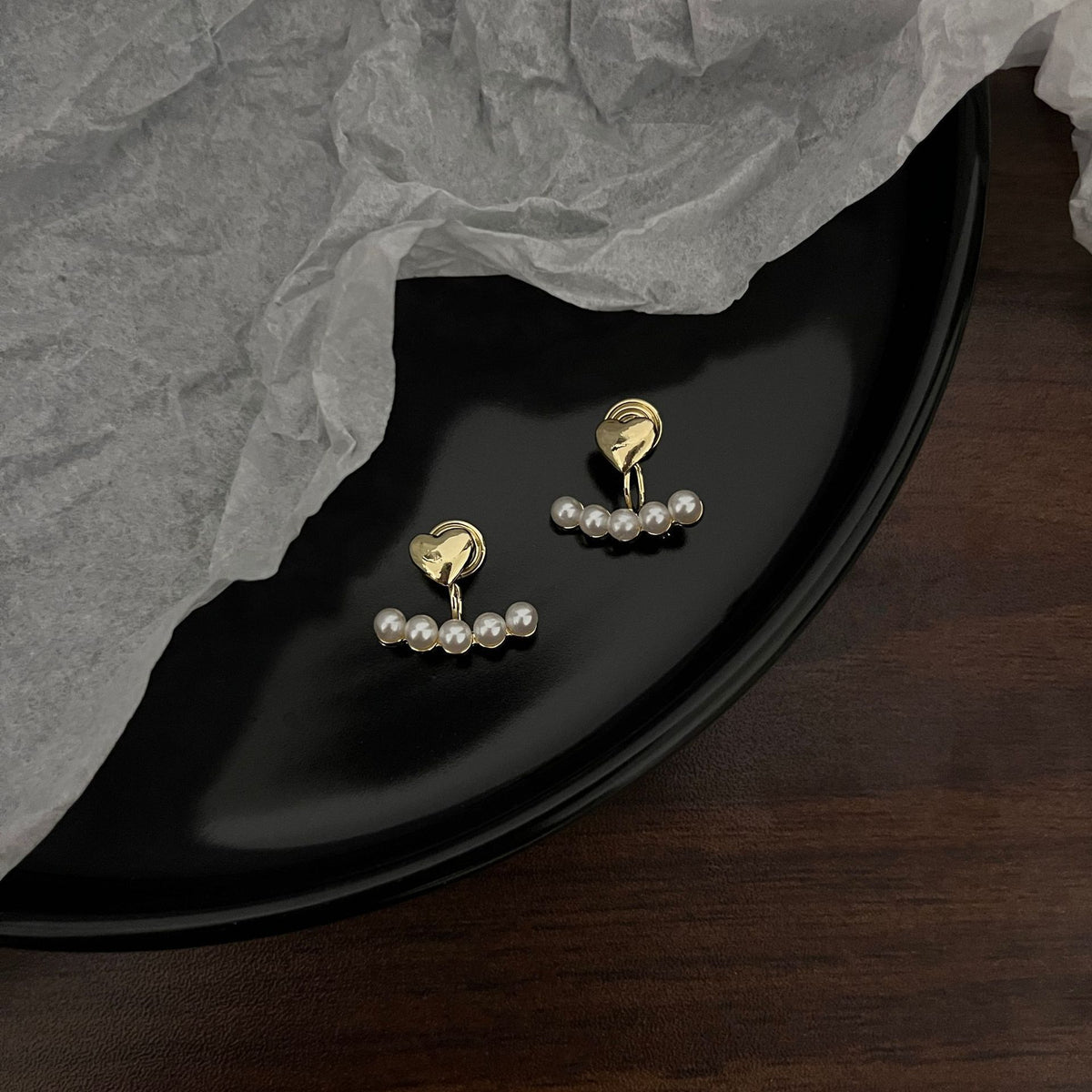 Aurielle Clip-On Pearl Earrings