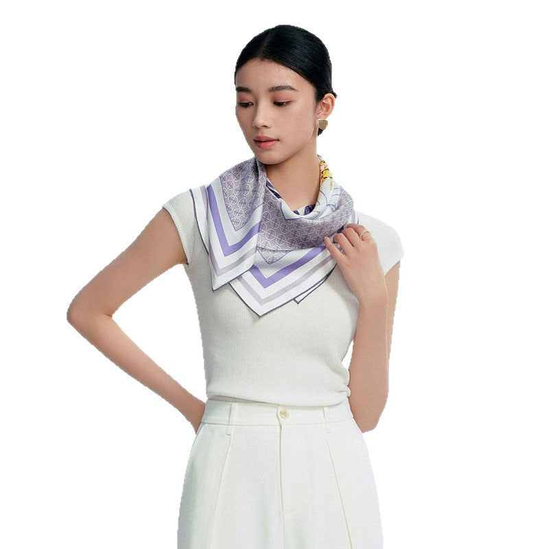 Lustra Flora Silk Scarf