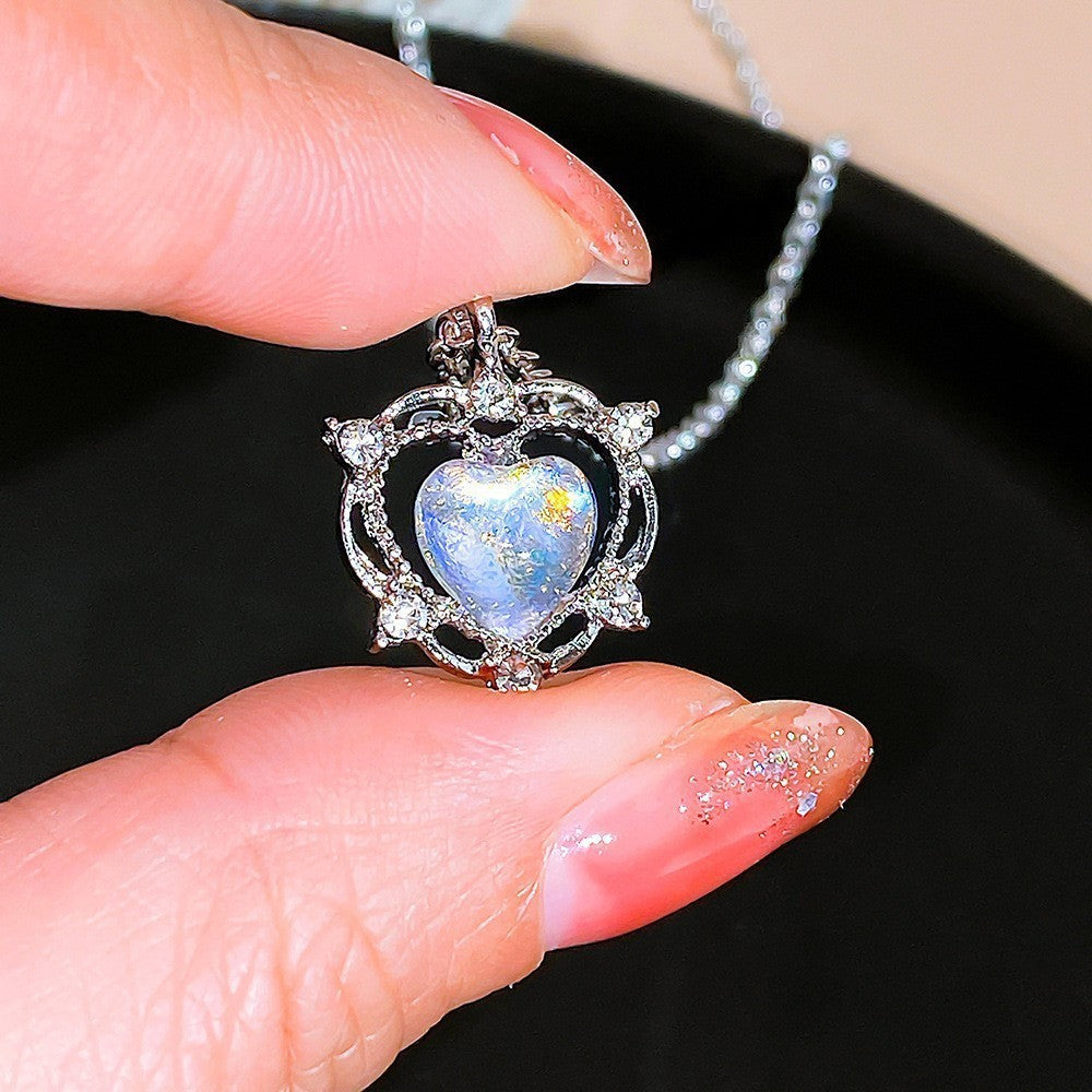 Retro Luxury Butterfly Pearl Pendant Necklace