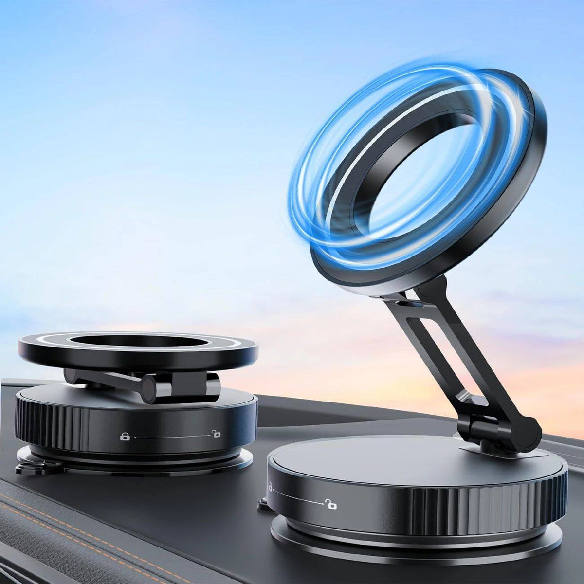 Magnetic mobile phone holder