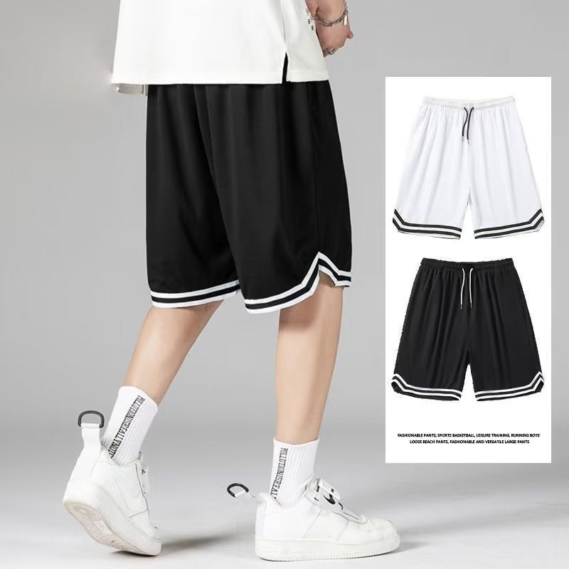 Mens Basketball Shorts Loose Fit Quick Dry - Lightweight Mesh