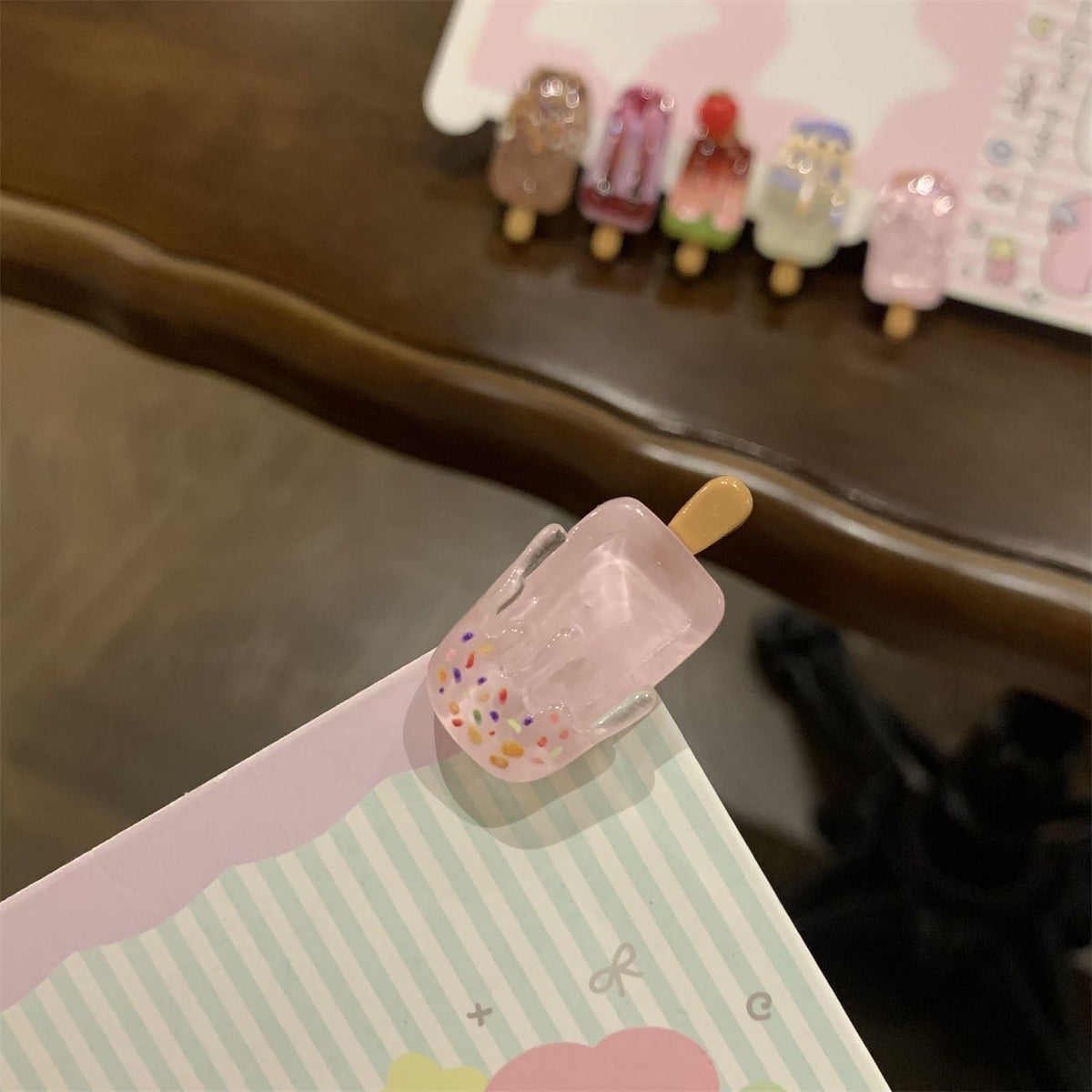 Creative Cartoon Ice Cream Hair Clip