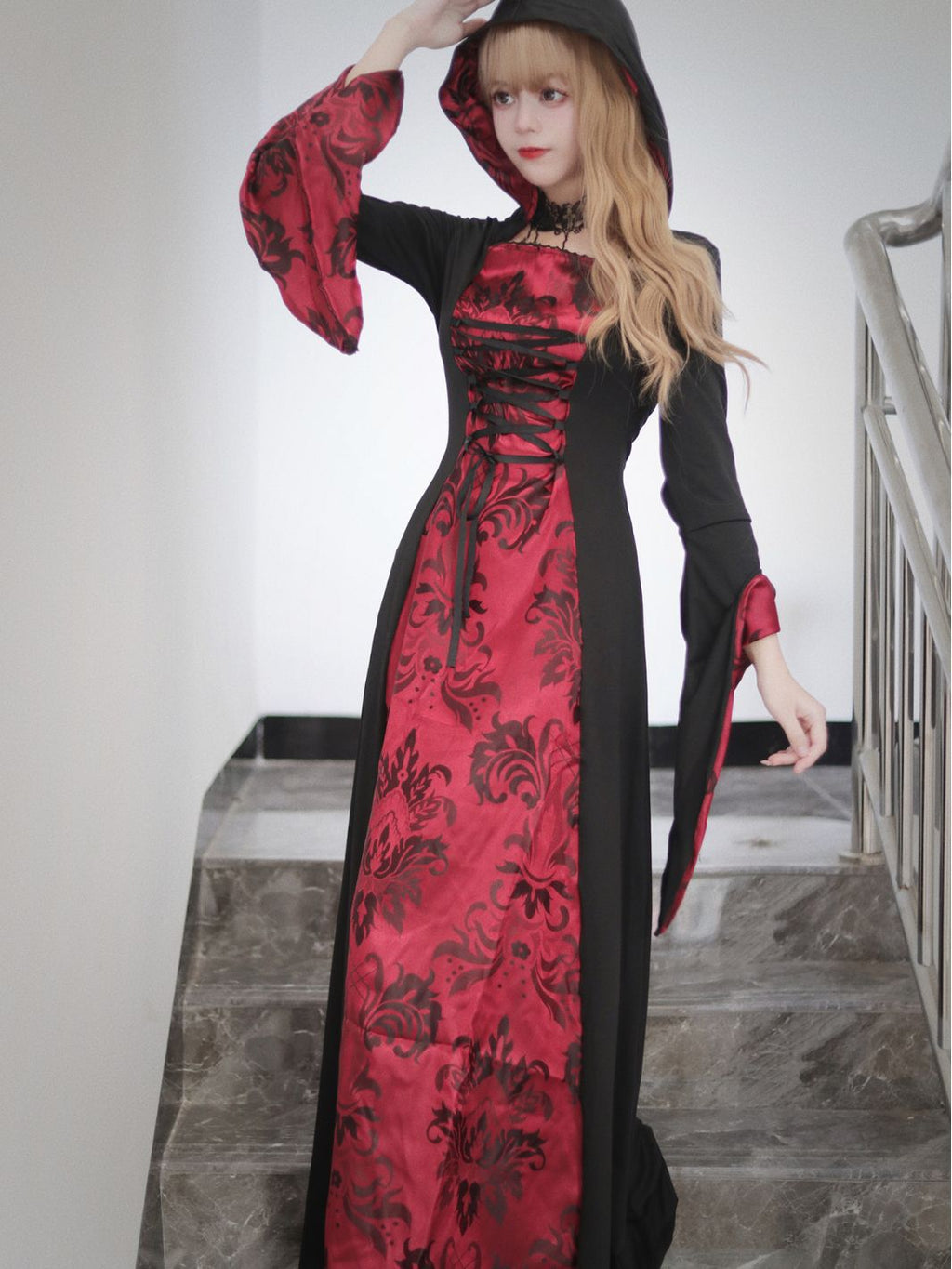 Halloween Cloak Vampire Cosplay Costume