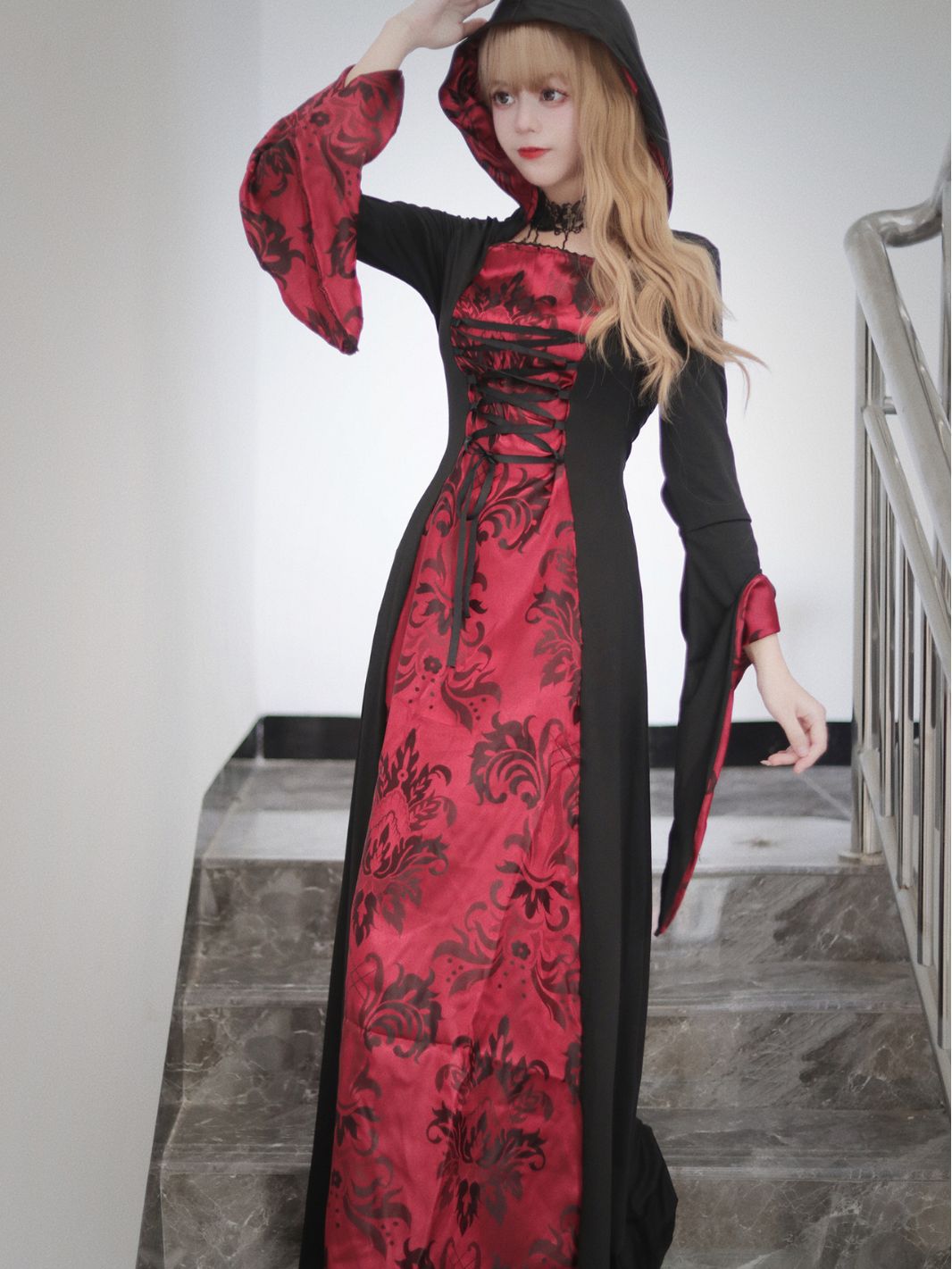 Halloween Cloak Vampire Cosplay Costume