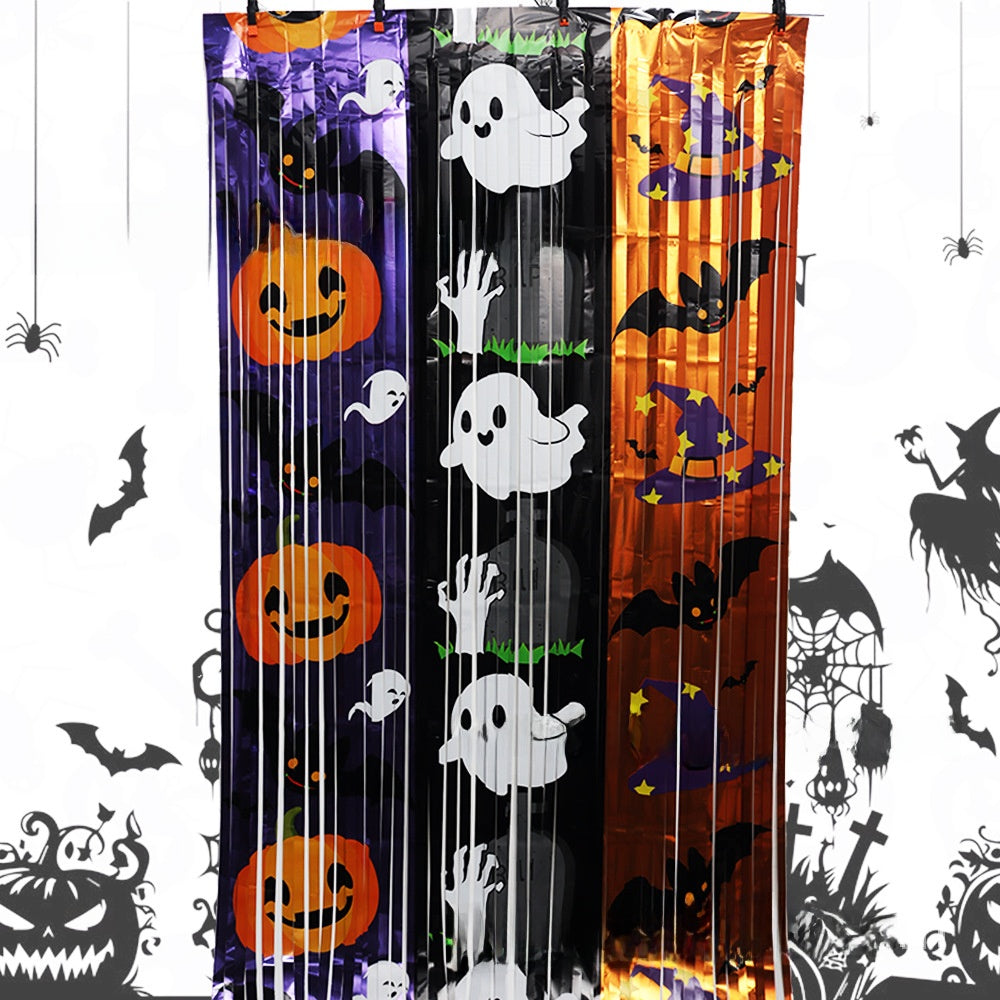 3 pack Rain Silk Curtain