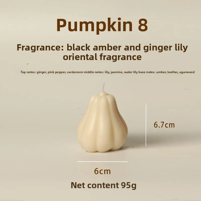 Halloween Pumpkin Shaped Scented Candles