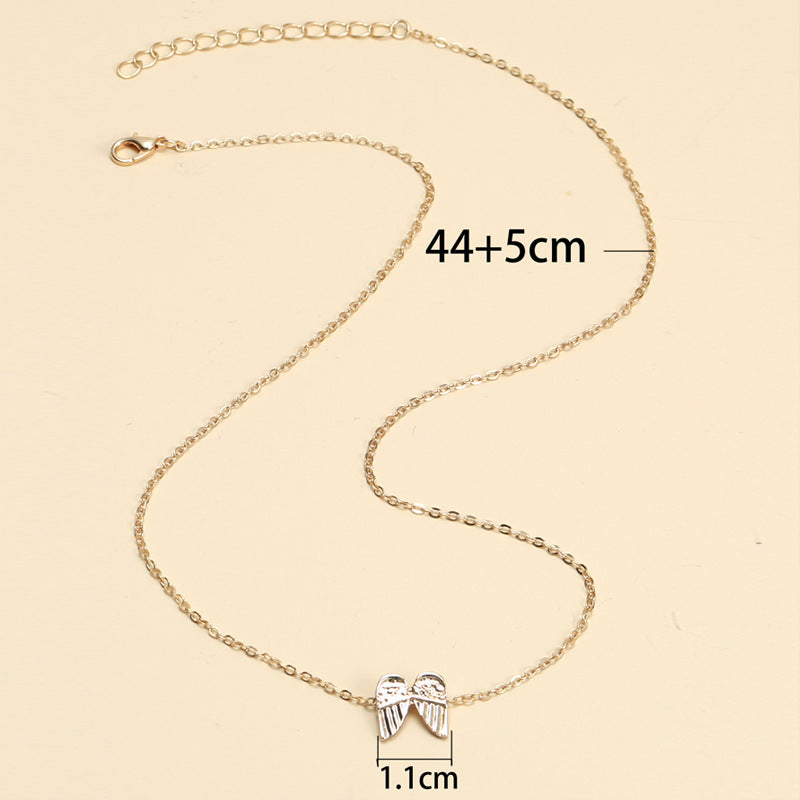 Seraphina Angel Wing Necklace Set