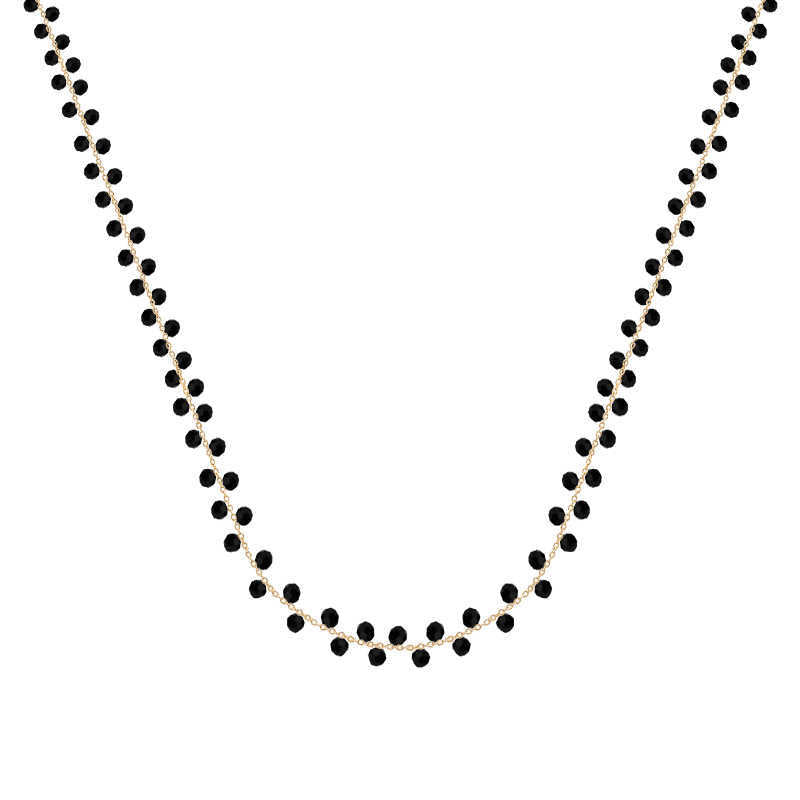 Black Pearl Necklace Women