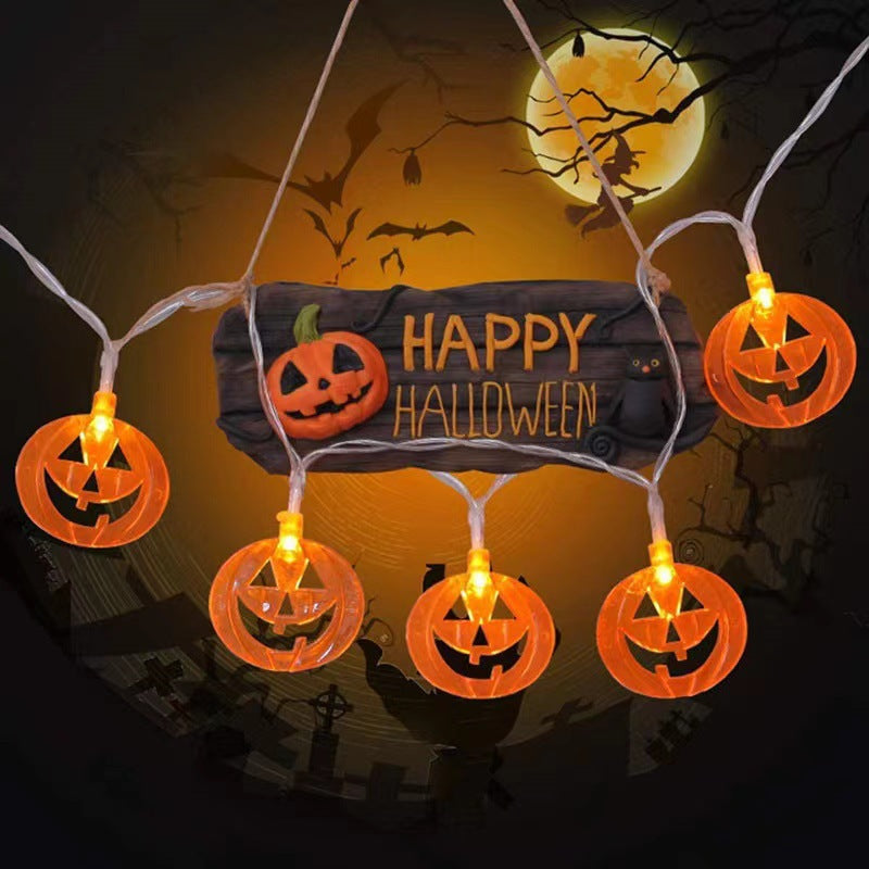 Hollow out Halloween Light String Scene Decoration Led