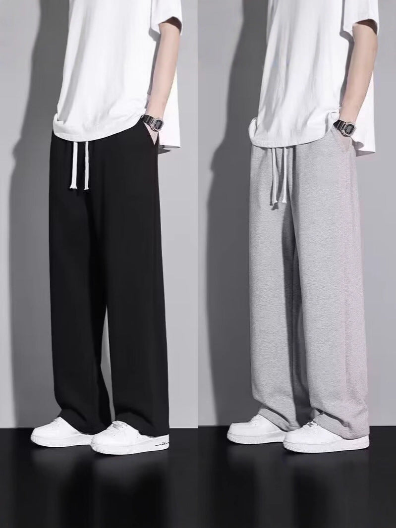 2 Pack Wide-Leg Casual Long Pants