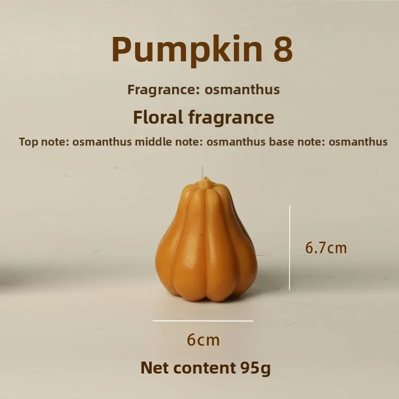 Halloween Pumpkin Shaped Scented Candles