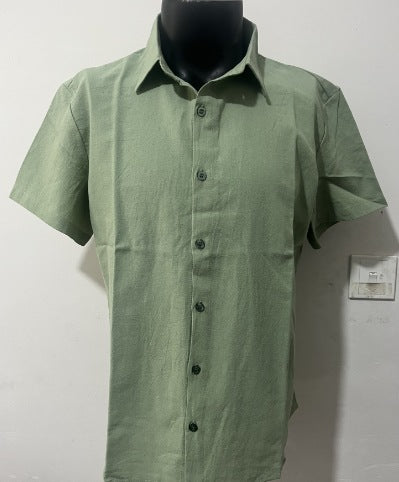 Men's Breathable Linen Short-Sleeve Shirt – Relaxed Summer Fit - product image 46