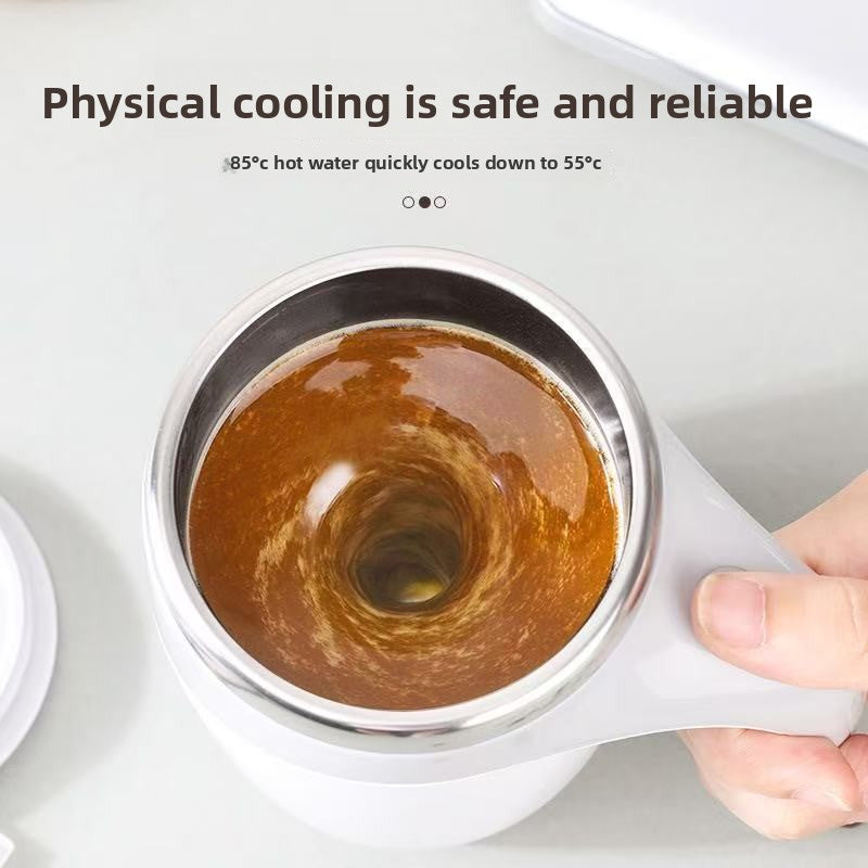 Automatic Magnetic Stirring Cup - Portable Self-Mixing Stainless Mug