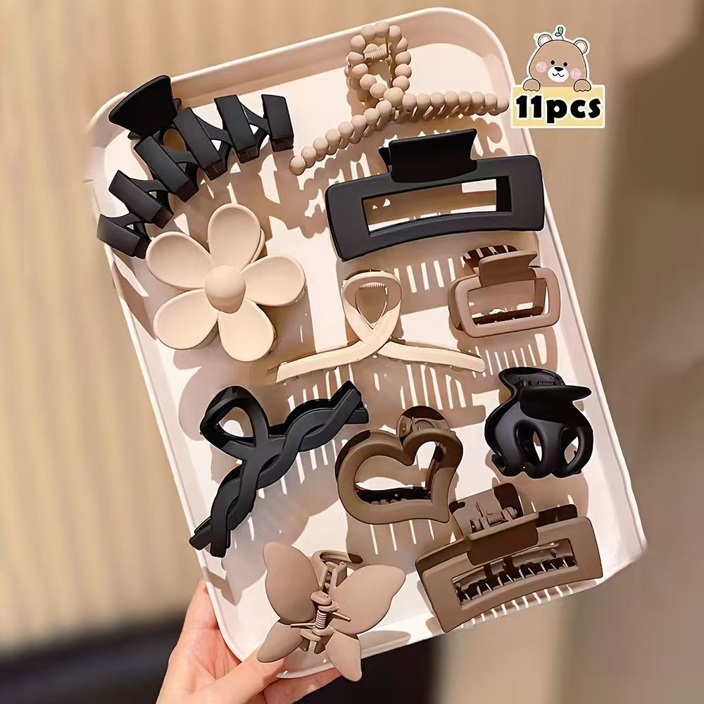 10 Pack Elegant Girls Hair Clips Set