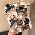 10 Pack Elegant Girls Hair Clips Set