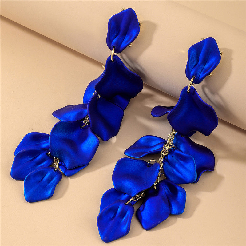 Floral earrings