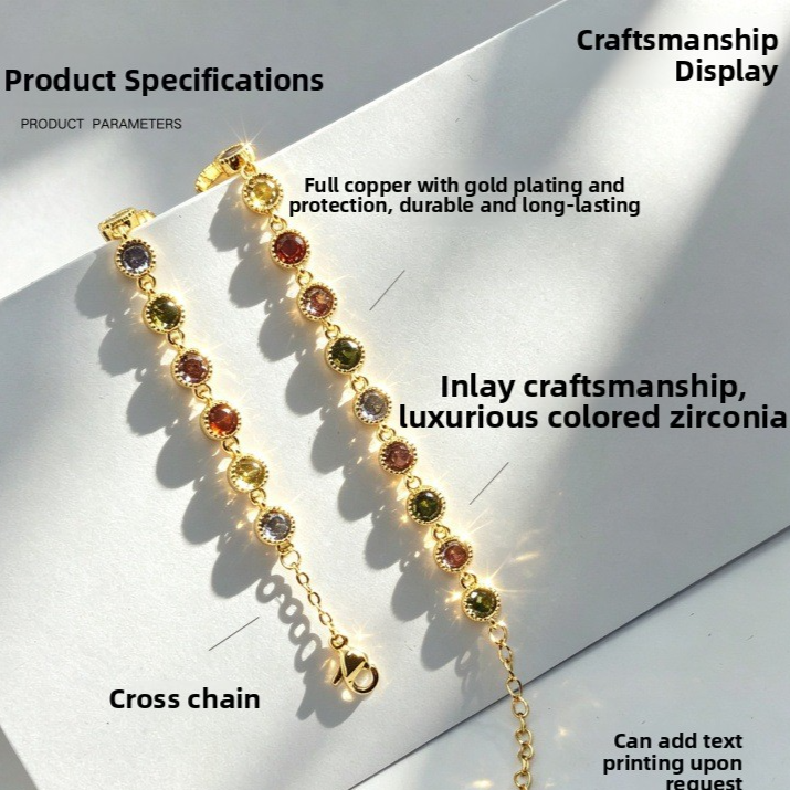 Versatile Zircon Bracelet