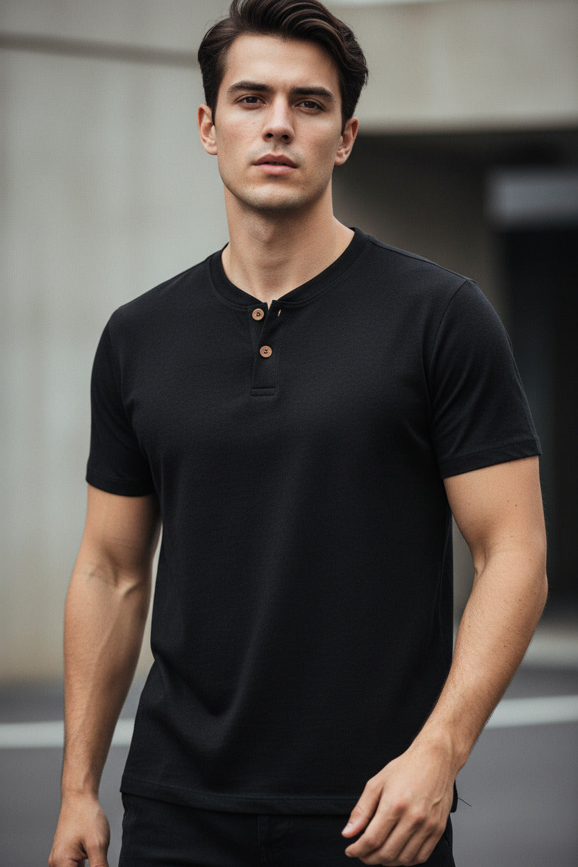Plus Size Cotton Linen Short Sleeve T-Shirt