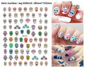 Assorted Halloween nail stickers Pack of 4 
