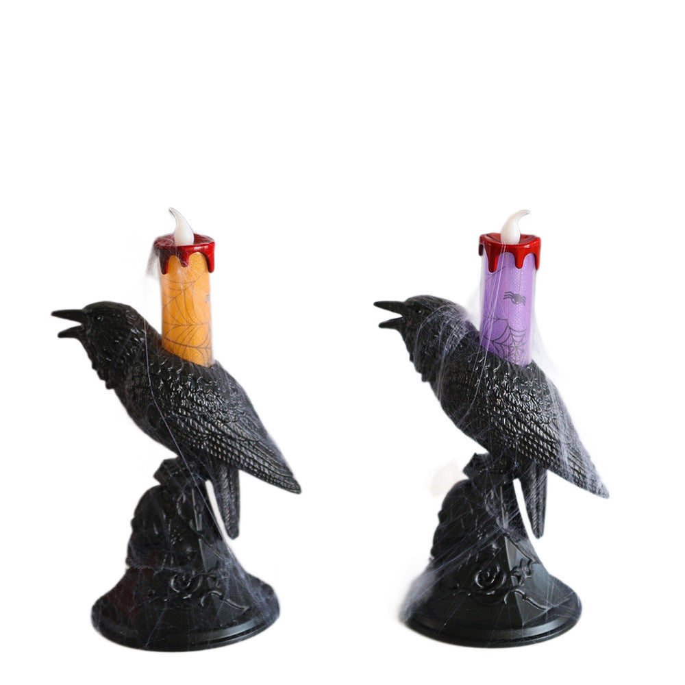 Halloween Crow LED Electronic Candle