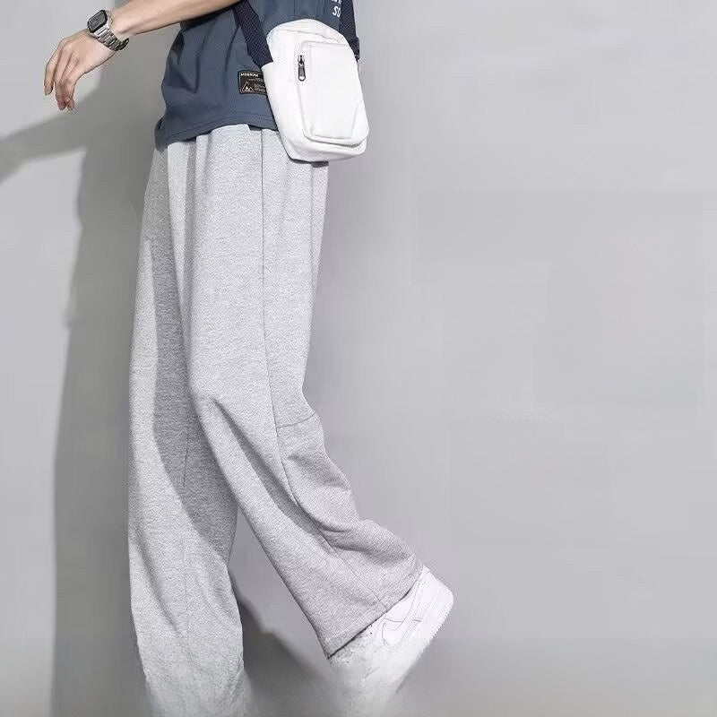 2 Pack Wide-Leg Casual Long Pants