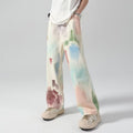 Men's Retro Wide Leg Spray Wash Pants - product image 3