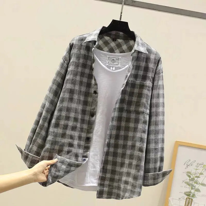 Men's Plaid Long-Sleeve Shirt - product image 13