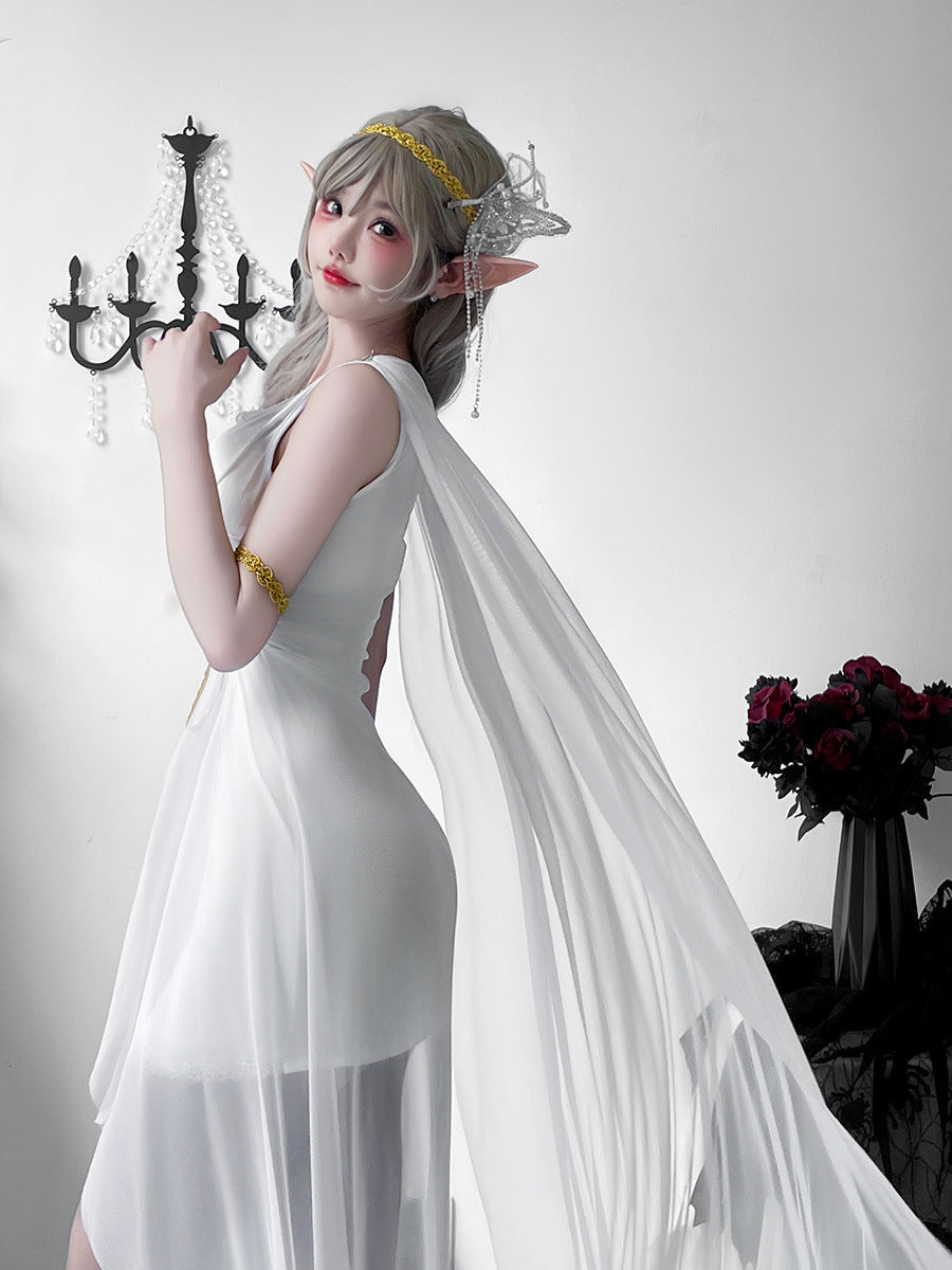 Greek Goddess Medieval Dress Halloween Costume