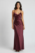 Elegant Tie-Waist Backless Evening Gown