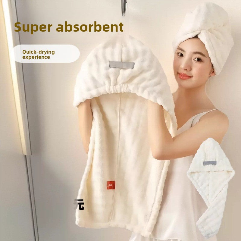 Women's Quick Dry Hair Cap Bath Towel