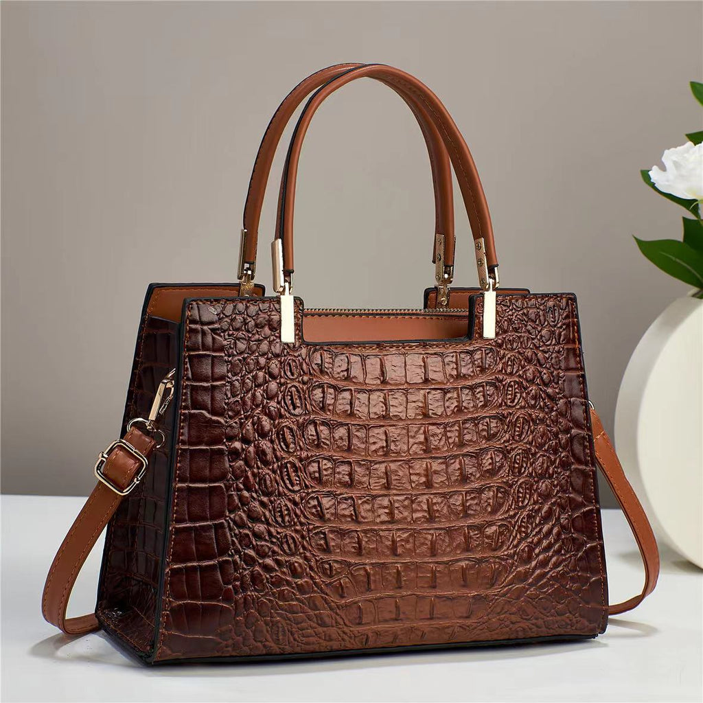 Croc Pattern Handbag