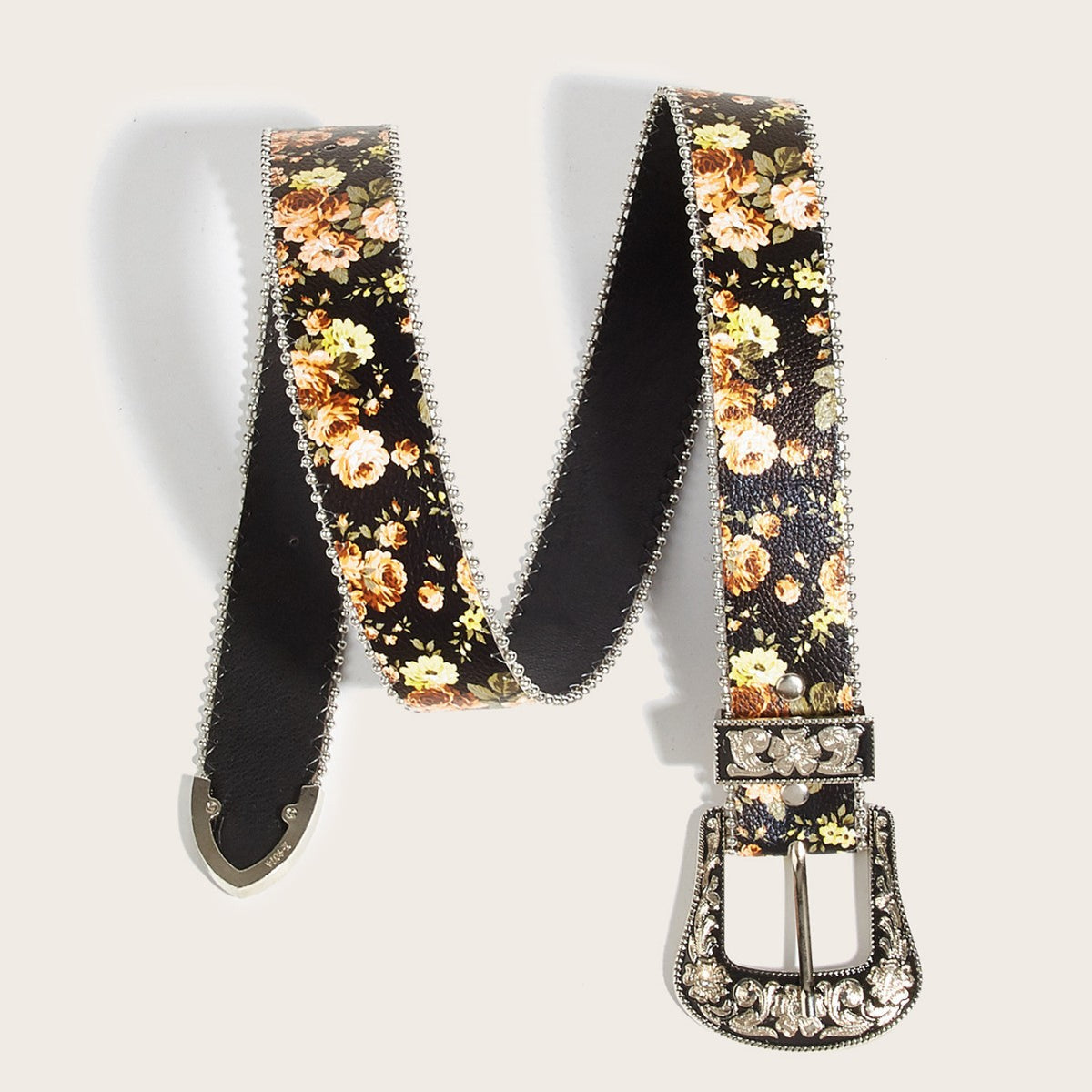 Bohemian Floral Womens Fashion Belt