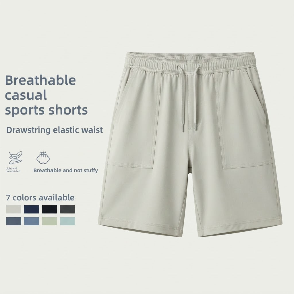 Men's Relaxed Fit Performance Sports Shorts - Quick-Dry Athletic Wear - product image 17