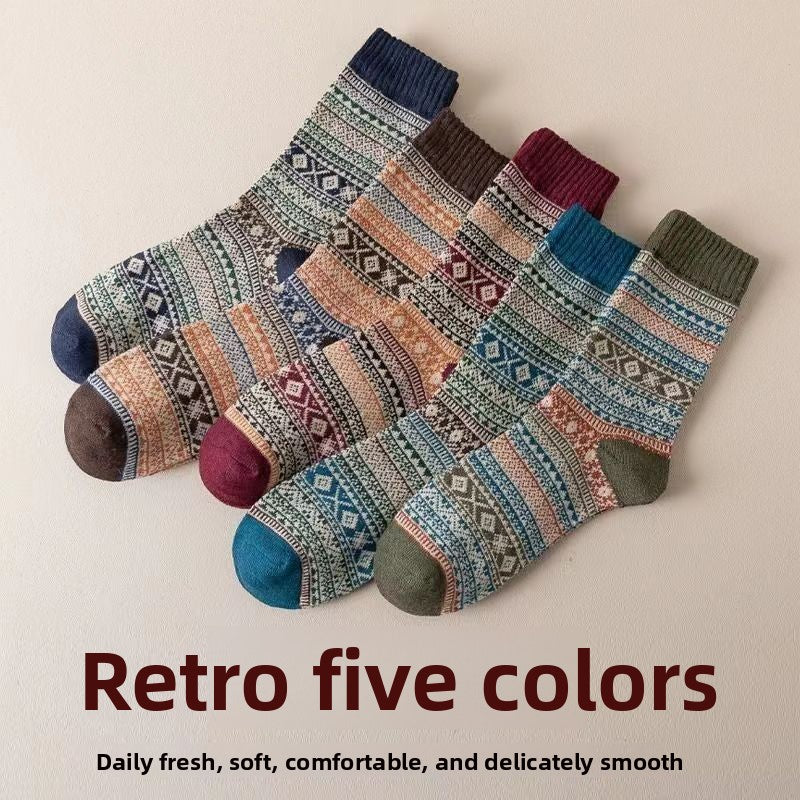 TotemWeave Retro Socks