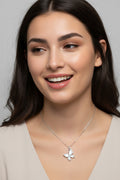 2 pack Butterfly necklace w Gift Box